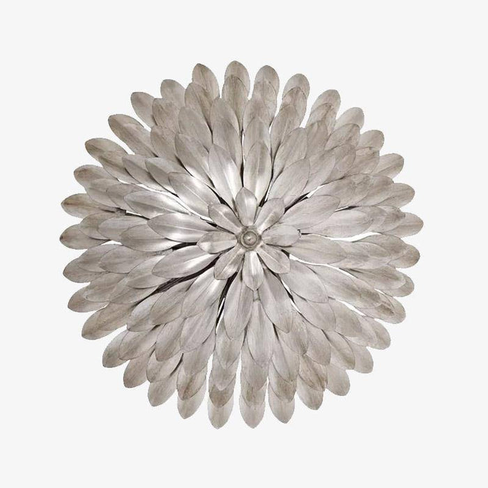 Plafonnier LED Floral Métal
