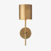 Applique murale LED design - Cylindre métal Retro