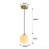 Suspension céramique design variée