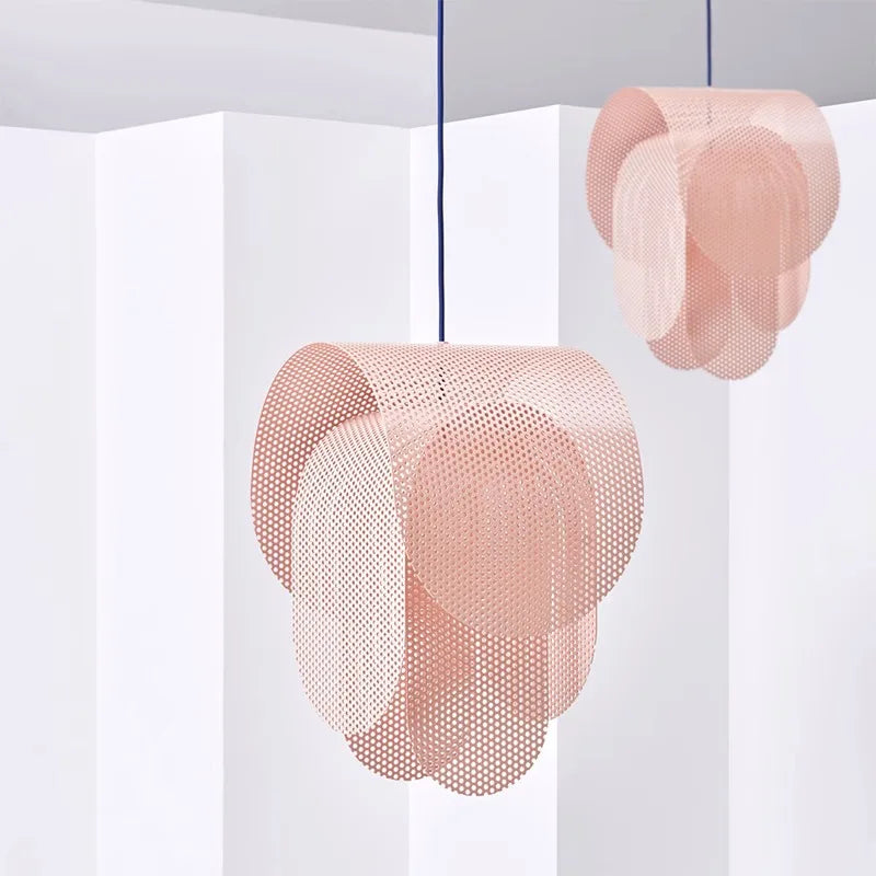 Nordique Simple & Authentique : Suspension LED Ventilée Faite à la Main