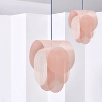 Nordique Simple & Authentique : Suspension LED Ventilée Faite à la Main