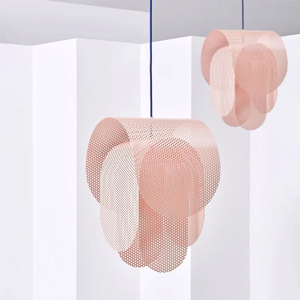 Nordique Simple & Authentique : Suspension LED Ventilée Faite à la Main