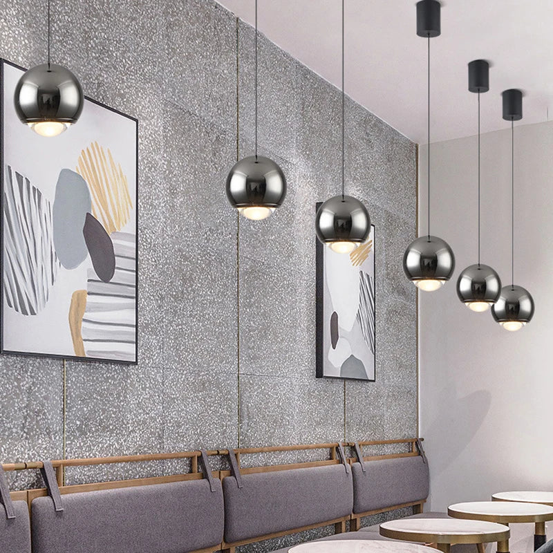 Lustre LED Nordique Moderne pour Éclairage Intérieur