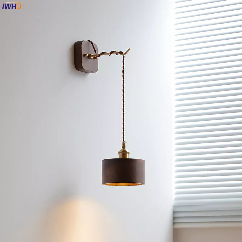 Applique murale noyer pour un intérieur moderne