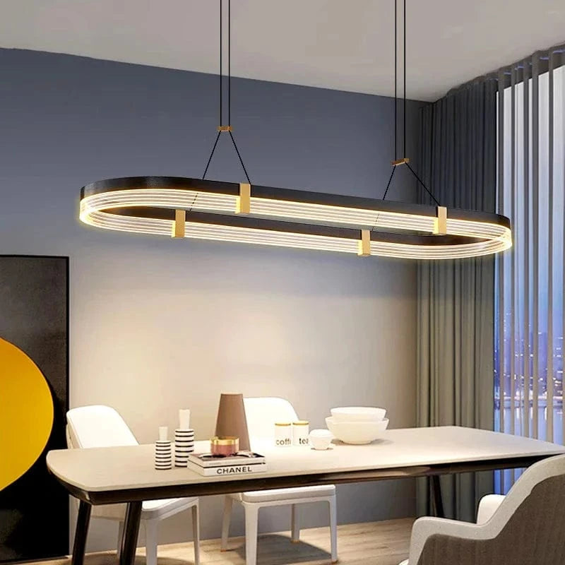 Lustre Moderne LED pour un Éclairage d'Intérieur Stylé