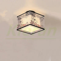 Plafonnier LED Moderne Lotus Oiseau pour Hôtel KTV