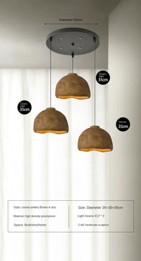 Suspension japonaise Wabi-sabi pour une ambiance nordique moderne