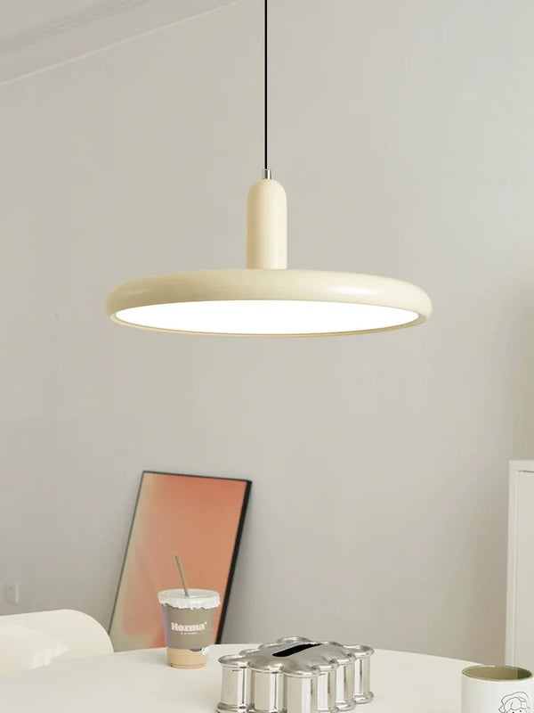 Lustre OVNI Vert Clair Vintage