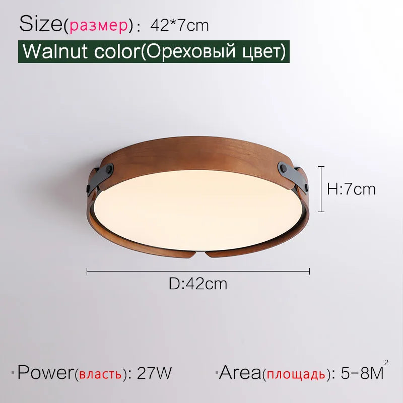 Plafonnier LED rond NordiLight