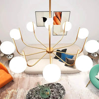 Lustre moderne LED pour un éclairage intérieur sophistiqué