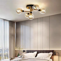 Plafonnier nordique en verre G9 LED pour intérieur moderne