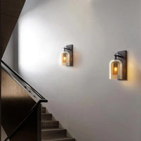 Applique murale loft en verre créatif pour un décor élégant