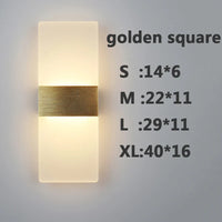 Applique Murale LED Design pour Chambre avec Effet Acrylique Elliptique