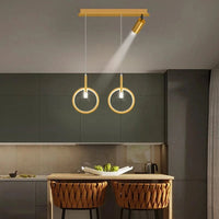 Lustre LED Décoratif pour Intérieur - Éclairage de Plafond