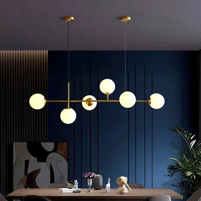 Lustre LED moderne pour un éclairage intérieur suspendu de qualité