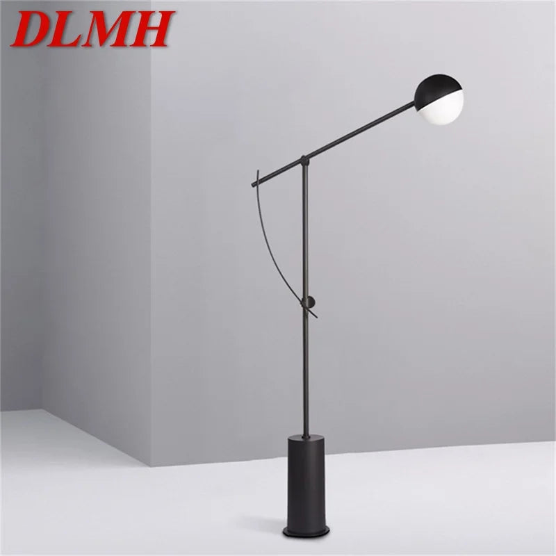 Lampadaire Nordik Vintage Moderne Simple LED en Marbre