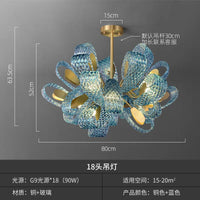 Lustre de Luxe Moderne 2022 en Laiton et Verre pour Sublimer Votre Maison