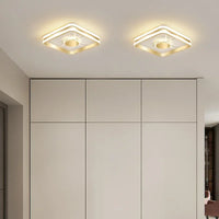 Plafonnier LED de luxe pour intérieur contemporain et raffiné.