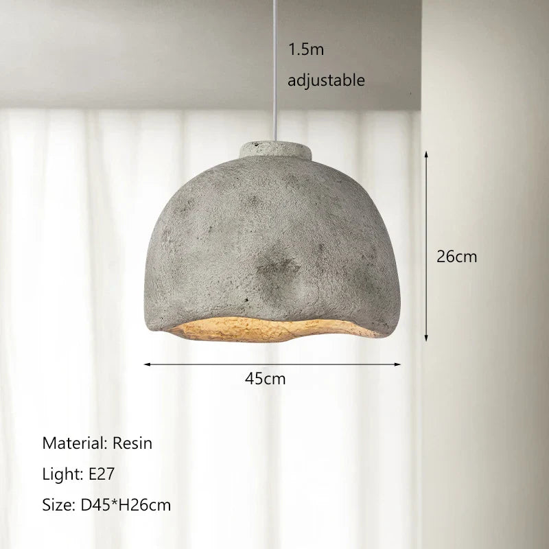 Nordique Wabi-Sabi Loft : Suspension LED Lights