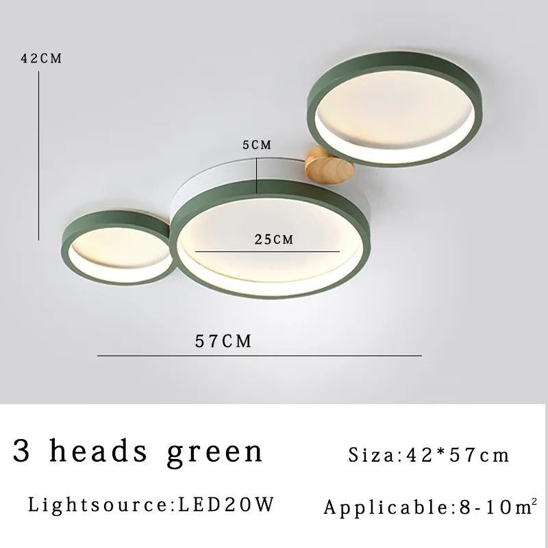 Plafonnier LED Scandinave Chic