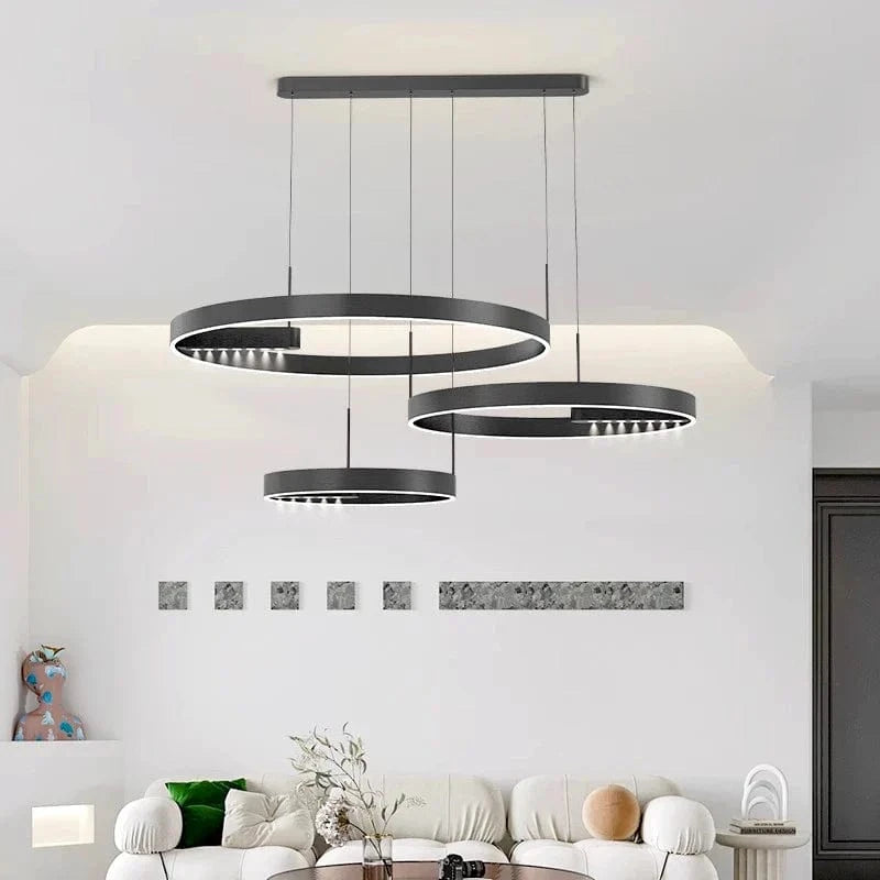 Lustre Moderne à LED pour Éclairage Intérieur