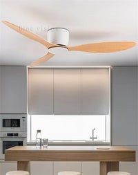 Nouveau Ventilateur de Plafond LED Nordique avec Télécommande - Qualité Haut de Gamme