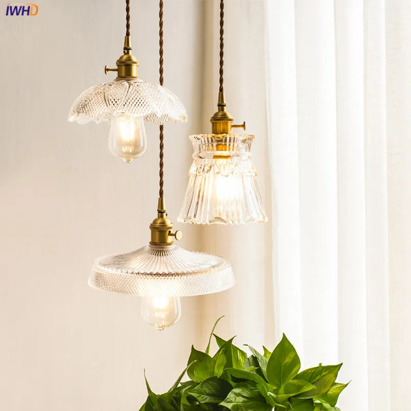 Suspension Diamond Glass LED Nordic Modern