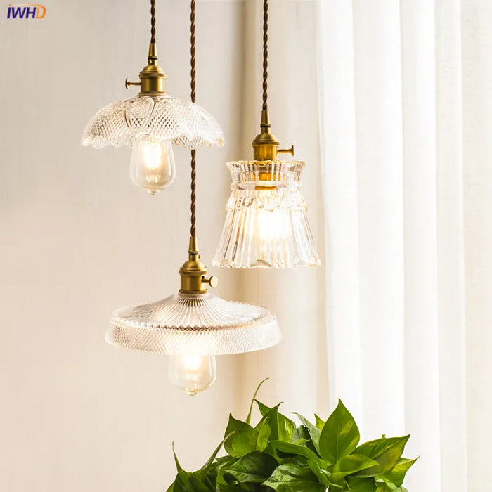 Suspension Diamond Glass LED Nordic Modern