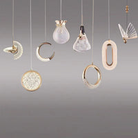 Suspension rotative multi-style Led Lights - Avec des lumières rondes pour votre maison et intérieur.