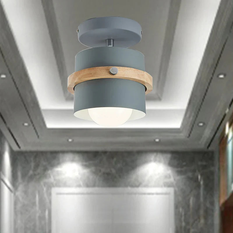 Plafonnier Nordic Wood - Luminaire Créatif pour une Décoration Moderne