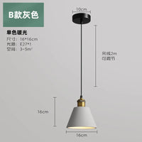 Suspension LED Industrielle chic
