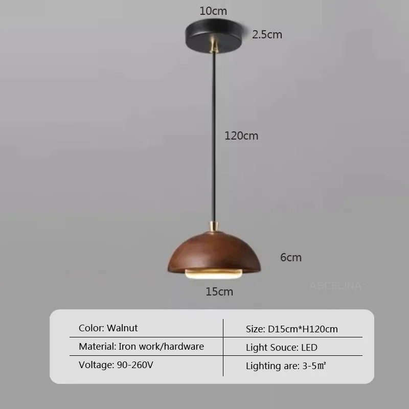 Suspension LED au design scandinave nordique