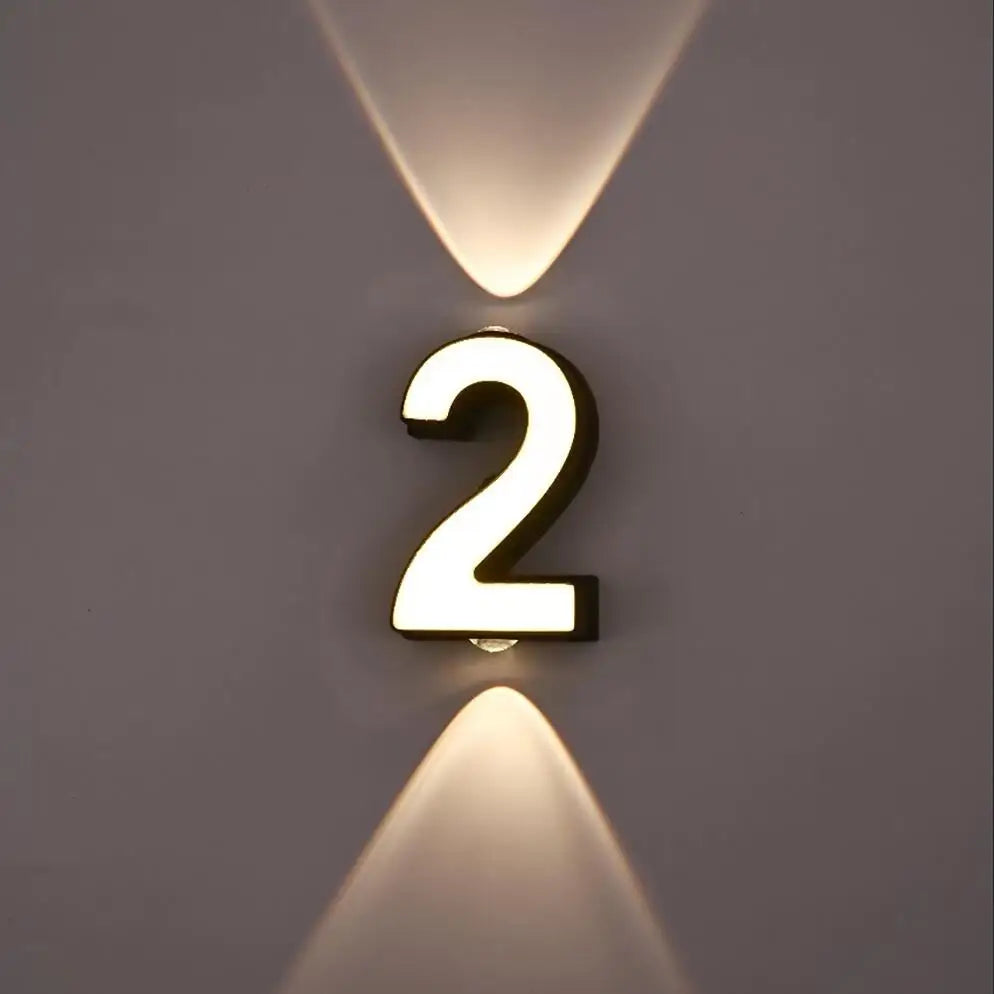 Applique murale LED intérieure et extérieure - Design minimaliste