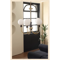 Lustre médiéval français rétro lampe suspendue Luminária - Édition Spéciale