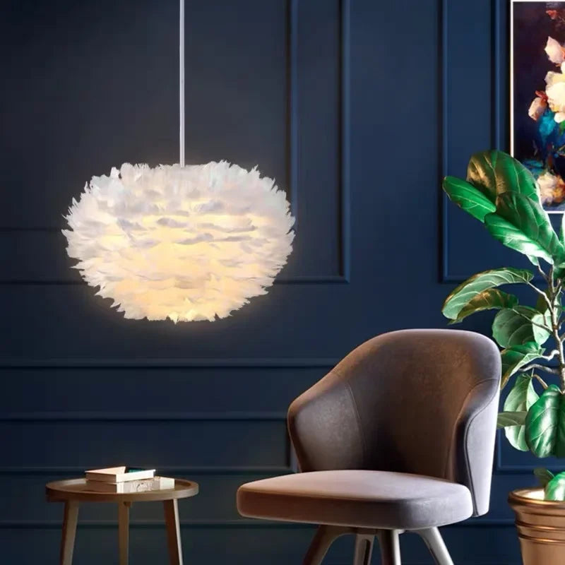 Suspension Nordic Flower Acrylic Pine LED - Éclairage Intérieur pour Salon Chambre Enfants