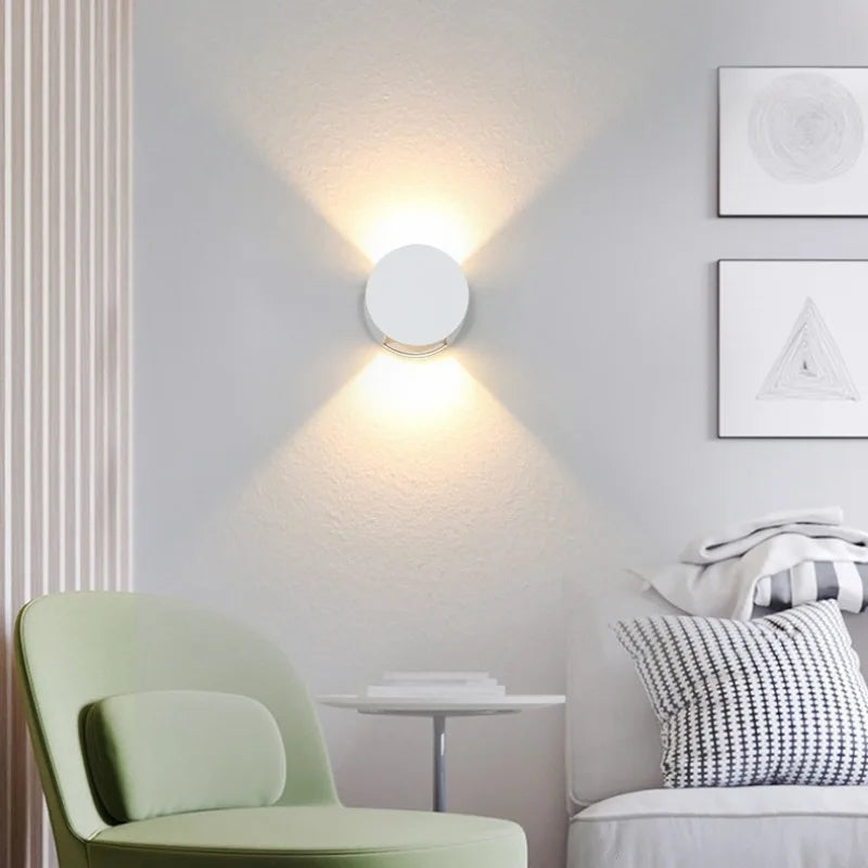 Applique Murale Moderne LED Boule Rondelle - Déco Nordique