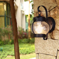 Applique murale rétro américaine imperméable - Parfaite pour illuminer votre extérieur!
