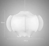 Suspension Cirrus nordique minimaliste en soie style japonais par West Elm