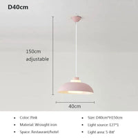 Suspension LED nordique minimaliste à tête unique - Design Scandinave