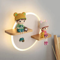 Applique murale LED Nordic Cartoon.