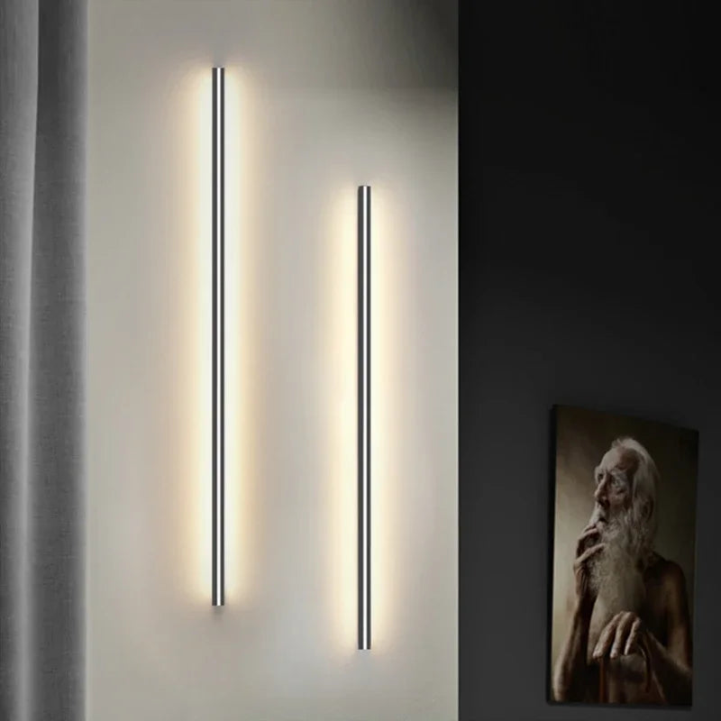 Applique Murale LED Moderne avec Interrupteur de Gradation - Idéal pour une Décoration Élégante