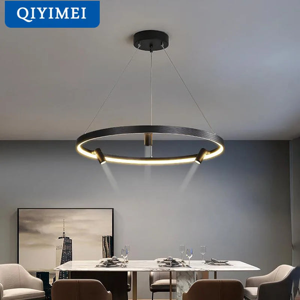 Lustre LED Smart avec gradation à distance et éclairage intérieur