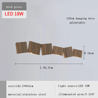 Lustre LED de Luxe.