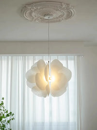 Lustre en acrylique nordique avec suspension LED papillon