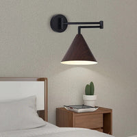 Applique murale bois design ajustable considérée minimaliste