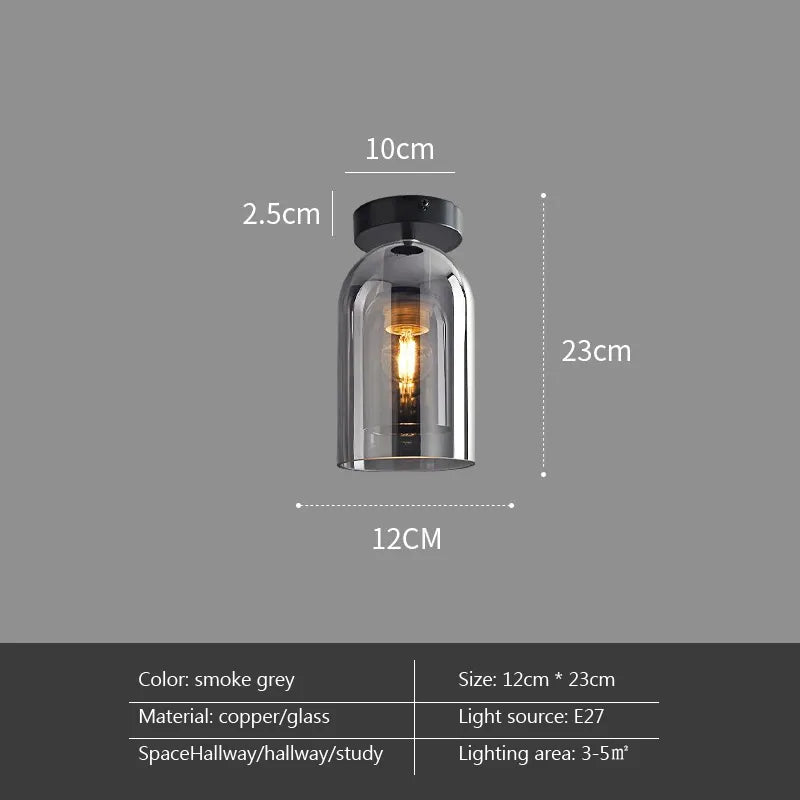 Plafonnier LED Minimaliste Moderne "Nordic Glow"