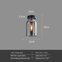 Plafonnier LED Minimaliste Moderne "Nordic Glow"