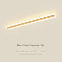 Plafonnier LED en Bois pour une Déco Élégante