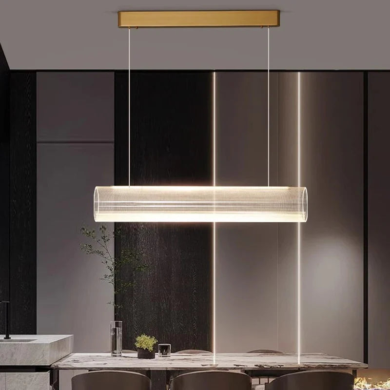 Lustre LED au design moderne pour un intérieur élégant