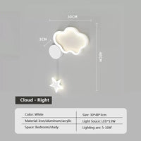 Applique Murale Nuage Déco-Luminaire